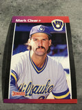 Mark Clear Brewers 1989 Donruss #528