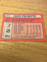 Dave Pichette Devils 1985-1986 Topps #21