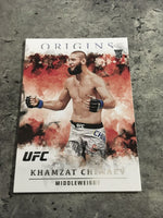 Khamzat Chimaev  UFC 2021 Panini Chronicles Origins Rookie #32