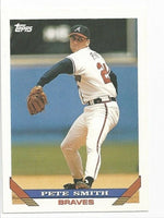 Pete Smith Braves 1993 Topps #413