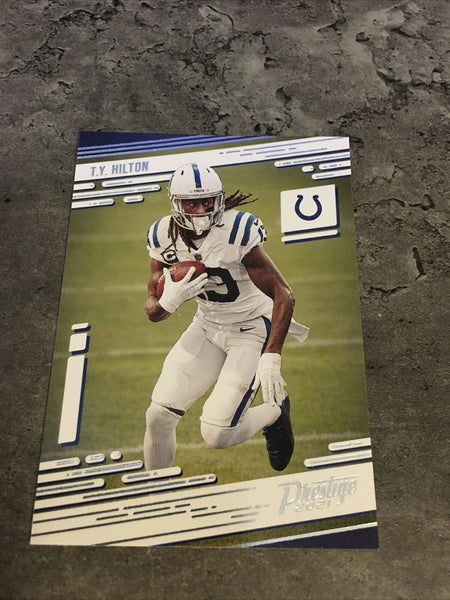 T.Y. Hilton Colts 2021 Prestige #81