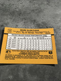 Mark Clear Brewers 1989 Donruss #528