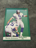 Norm Johnson Seahawks 1991 Fleer #188