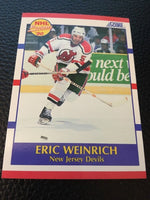 Eric Weinrich Devils 1990-1991 Score Prospect #389