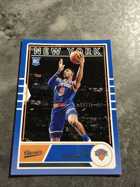 RJ Barrett Knicks 2019-2020 Panini Chronicles Classics Rookie #637