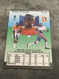 Mark Jackson Broncos 1991 Fleer Ultra #37
