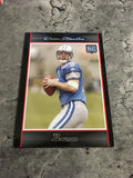 Drew Stanton Lions 2007 Bowman Rookie #113