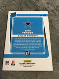 Simi Fehoko Cowboys 2021 Panini Donruss Rated Rookie #292