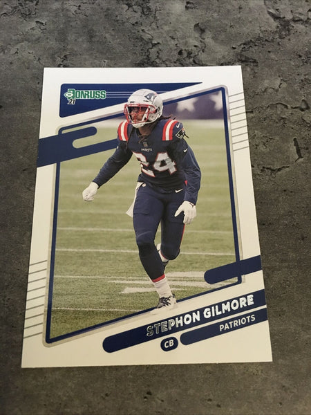 Stephon Gilmore Patriots 2021 Panini Donruss #52