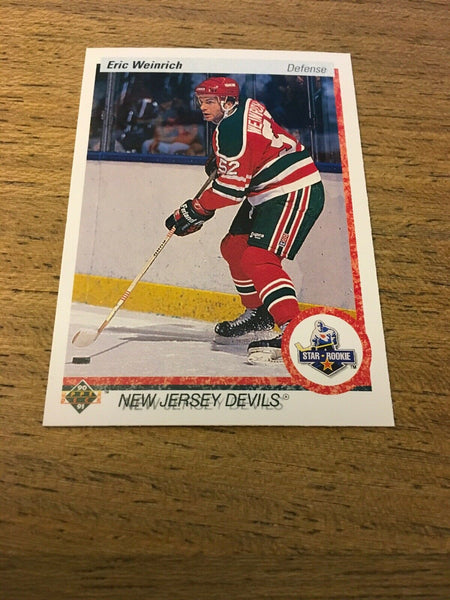 Eric Weinrich Devils 1990-1991 Upper Deck #245