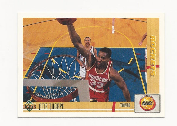 Otis Thorpe Rockets 1991-1992 Upper Deck #271