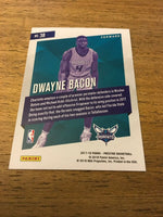 Dwayne Bacon Hornets 2017-2018 Prestige Micro Etch Red Rookie #38