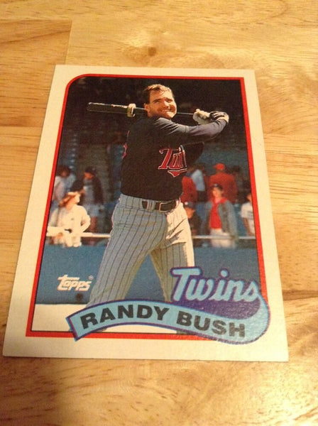 Randy Bush Twins 1989 Topps #577
