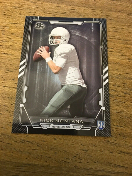 Nick Montana 2015 Bowman Black Rookie #110
