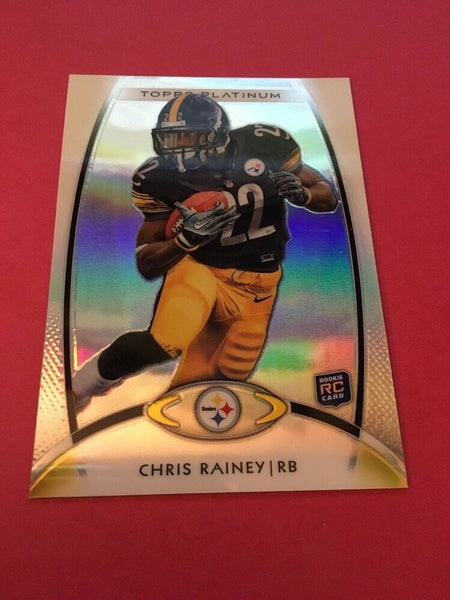 Chris Rainey Steelers 2012 Topps Platinum Rookie #114