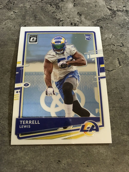 Terrell Lewis Rams 2020 Panini Donruss Optic Rookie #141 – DA PHOENIX CARD  SHOP