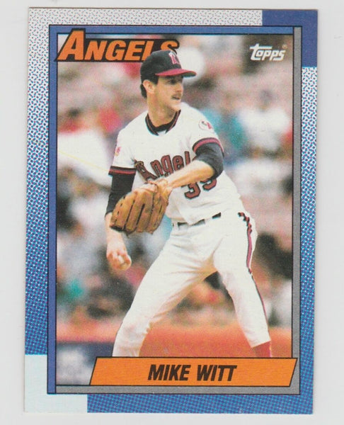 Mike Witt Angels 1990 Topps #650