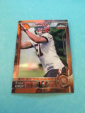 Tyler Kroft Bengals 2015 Topps Chrome Orange Refractor Rookie #190