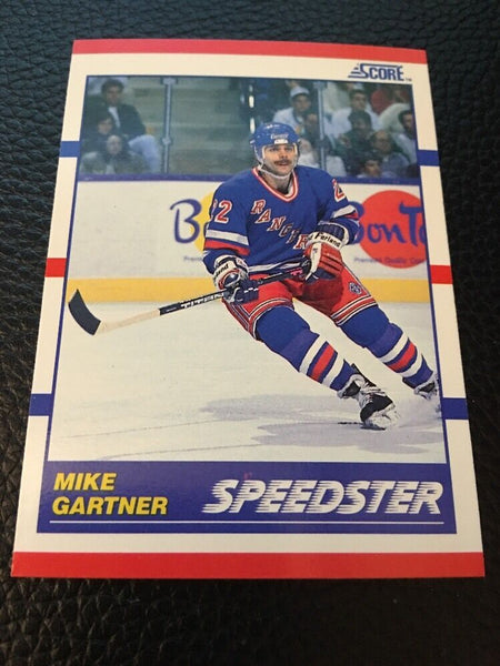 Mike Gartner Rangers 1990-1991 Score Speedster #333