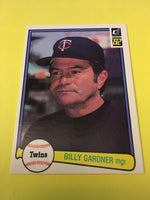 Billy Gardner Twins 1982 Donruss #591