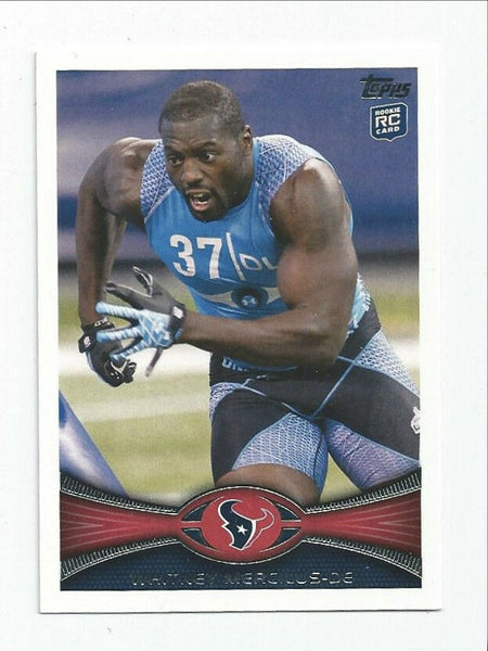 Whitney Mercilus Texans 2012 Topps Rookie #156