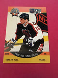 Brett Hull Blues 1990-1991 Pro Set All Star #342