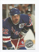 Mike Gartner Rangers 1991-1992 Pro Set Platinum #84