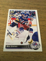 Mike Gartner Rangers 1992-1993 Upper Deck #126