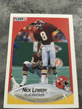 Nick Lowery Chiefs 1990 Fleer #202