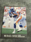 Michael Cofer Lions 1991 Fleer Ultra #167