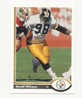 Gerlad Williams Steelers 1991 Upper Deck #490