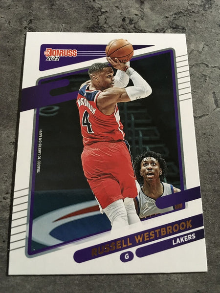 Russell Westbrook Lakers 2021-22 Donruss #72