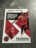 Pascal Siakam Raptors 2019-2020 Panini Chronicles #46