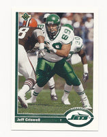 Jeff Criswell Jets 1991 Upper Deck #689