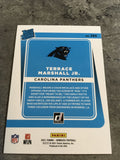 Terrace Marshall Jr. Panthers 2021 Panini Donruss Rated Rookie #266