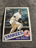 Ken Griffey Yankees 1985 Topps #380