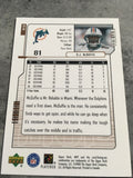 O.J. McDuffie Dolphins 2000 Upper Deck MVP #88