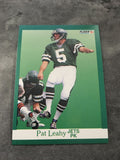 Pat Leahy Jets 1991 Fleer #152