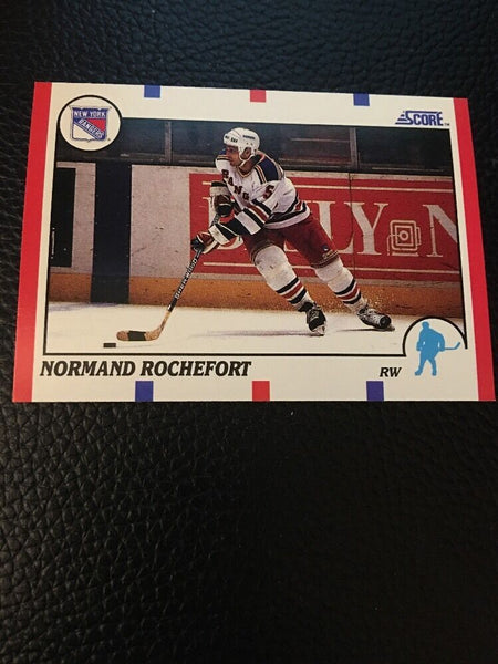 Normand Rochefort Rangers 1990-1991 Score #149