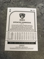 Spencer Dinwiddie Nets 2019-20 Panini NBA Hoops Winter #13