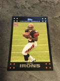 Kenny Irons Bengals 2007 Topps Rookie #305