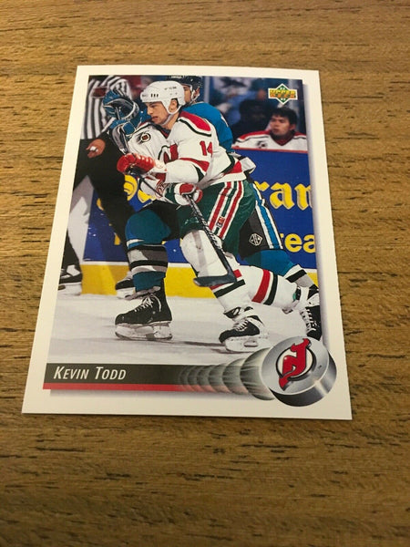 Kevin Todd Devils 1992-1993 Upper Deck #303