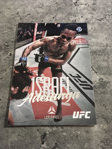 Israel Adesanya  UFC 2021 Panini Chronicles Luminance  #60