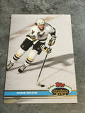 Mike Craig North Stars 1991-92 Topps Stadium Club #344