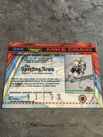 Mike Craig North Stars 1991-92 Topps Stadium Club #344