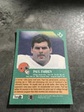 Paul Farren Browns 1991 Fleer #33