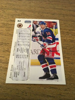 Randy Gilhen Rangers 1992-1993 Upper Deck #82