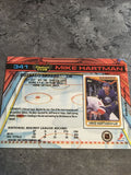 Mike Hartman Sabres 1991-92 Topps Stadium Club #341