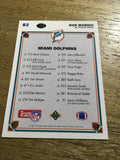 Dan Marino Dolphins 1991 Upper Deck Collectors Choice #83