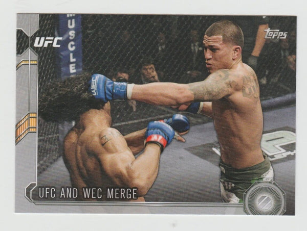 UFC AND WEC MERGE UFC 2015 Topps Chronicles Silver #113